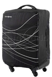 Samsonite Travel Accessories Foldable Luggage Cover Small/Cabin Black 57547