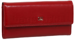 Cellini Ladies' Atlanta Foldover Leather Wallet Red T1027