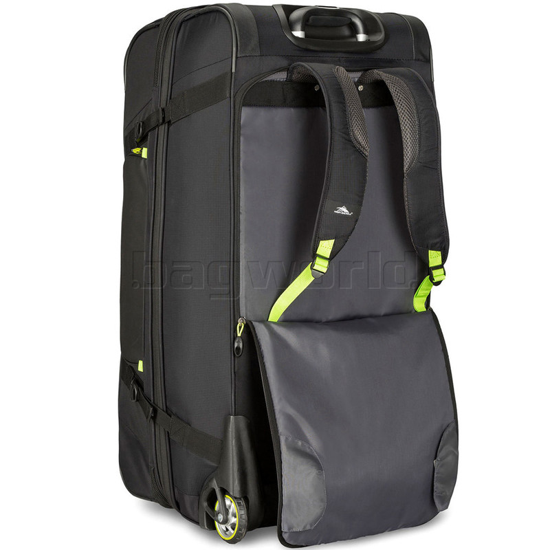 high sierra drop bottom wheeled duffel