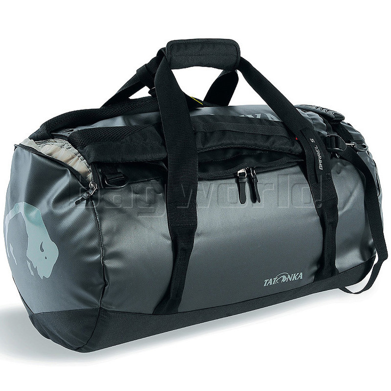 small barrel duffel bag