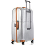 Samsonite Lite-Cube Deluxe Hardside Suitcase Set of 3 Aluminium 61242, 61243, 61245 with FREE Memory Foam Pillow 21244 - 1