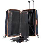 Samsonite Lite-Cube Deluxe Extra Large 82cm Hardside Suitcase Midnight Blue 61245 - 2