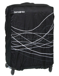 Samsonite Travel Accessories Foldable Luggage Cover Medium Plus Black 85885