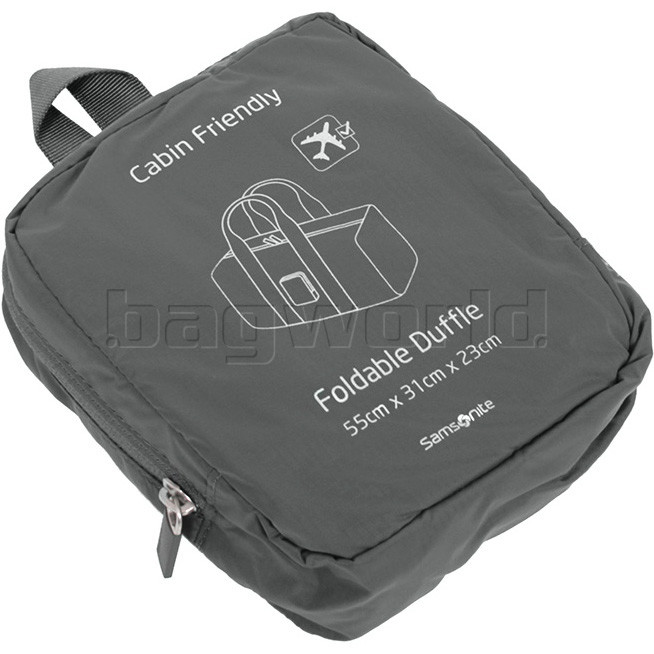 samsonite folding duffle bag