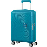 American Tourister Curio Small/Cabin 55cm Hardside Suitcase Turquoise 87999