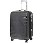 American Tourister Dartz Medium 65cm Hardside Suitcase Black Checks 87024