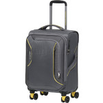 American Tourister Applite 3.0S Small/Cabin 55cm Softside Suitcase Lightning Grey 91972