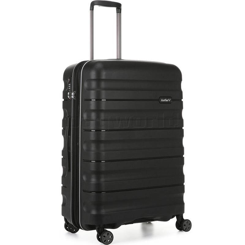 antler black suitcase