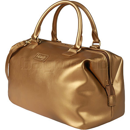 lipault gold luggage