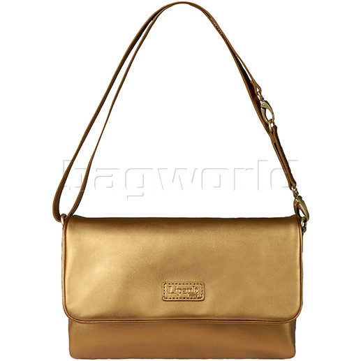 lipault gold luggage