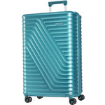 American Tourister High Rock Large 77cm Hardside Suitcase Lagoon Blue 06209