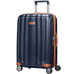 Samsonite Lite-Cube Deluxe Medium 68cm Hardside Suitcase Midnight Blue 61243