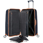 Samsonite Lite-Cube Deluxe Medium 68cm Hardside Suitcase Midnight Blue 61243 - 2