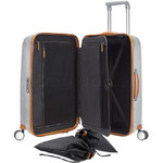 Samsonite Lite-Cube Deluxe Medium 68cm Hardside Suitcase Aluminium 61243 - 2
