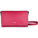 Lipault Plume Elegance Leather Clutch Bag Tahiti Pink 86219