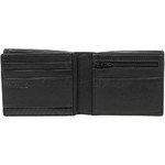 Samsonite RFID DLX Leather Wallet with Coin Pocket Black 91522 - 3