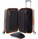 Samsonite Lite-Cube Deluxe Small/Cabin 55cm Hardside Suitcase Aluminium 61242 - 2
