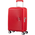 American Tourister Curio Small/Cabin 55cm Hardside Suitcase Magma Red 87999