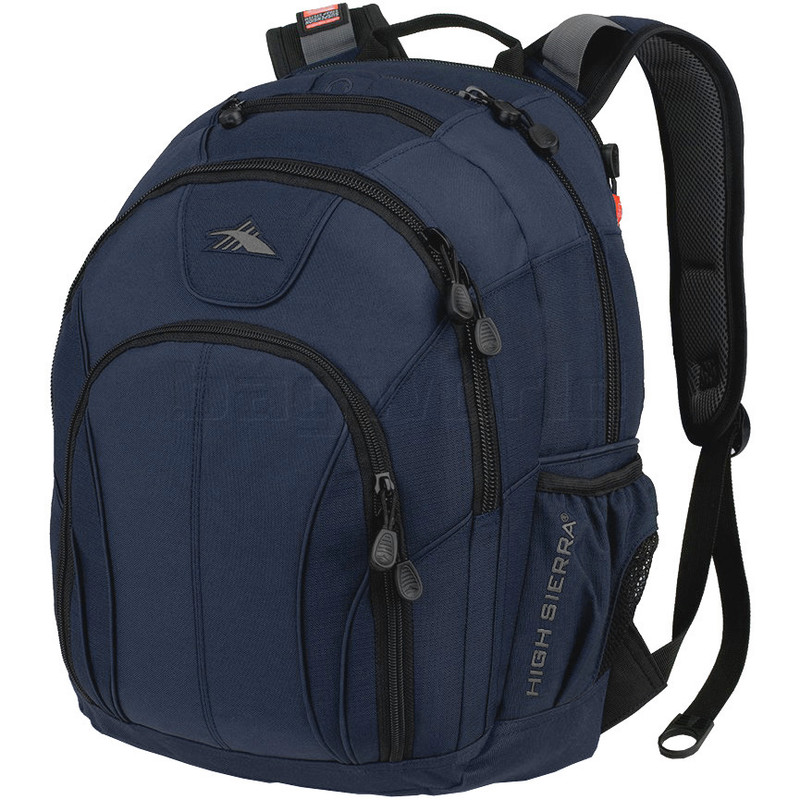 navy laptop backpack