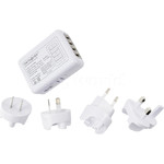 Samsonite Travel Accessories Worldwide 4 x USB Charging Adaptor White 86350
