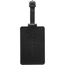 Samsonite Travel Accessories Leather ID Luggage Tag Black 91453