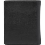 Cellini Men's Shelby RFID Blocking Flap Leather Wallet Black MH200 - 1