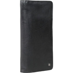 Artex Great Escape Leather Passport Wallet Black 40813