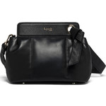 Lipault Noelie Leather Crossbody Bag Black 25822