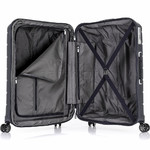 Samsonite Oc2lite Hardside Suitcase Set of 3 Black 27395, 27396, 27398 with FREE Memory Foam Pillow 21244 - 4