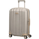 Samsonite Lite-Cube Prime Small/Cabin 55cm Hardside Suitcase Matt Ivory Gold 15672