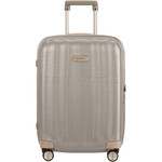 Samsonite Lite-Cube Prime Small/Cabin 55cm Hardside Suitcase Matt Ivory Gold 15672 - 1