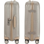 Samsonite Lite-Cube Prime Small/Cabin 55cm Hardside Suitcase Matt Ivory Gold 15672 - 3