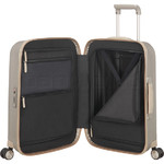 Samsonite Lite-Cube Prime Small/Cabin 55cm Hardside Suitcase Matt Ivory Gold 15672 - 4
