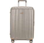 Samsonite Lite-Cube Prime Large 76cm Hardside Suitcase Matt Ivory Gold 15675 - 1