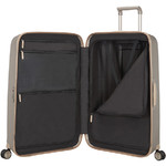 Samsonite Lite-Cube Prime Hardside Suitcase Set of 3 Matt Ivory Gold 15672, 15675, 15676 with FREE Memory Foam Pillow 21244 - 4