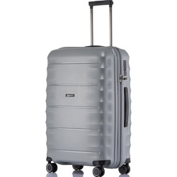 Qantas Dallas Medium 66cm Hardside Suitcase Silver 38065