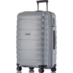 Qantas Dallas Large 75cm Hardside Suitcase Silver 38075