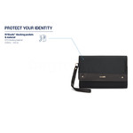 Pacsafe RFIDsafe RFID Blocking Clutch Wallet Merlot 11015 - 7