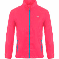 Mac In A Sac Neon Packable Waterproof Unisex Jacket Extra Small Pink NXS