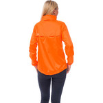 Mac In A Sac Neon Packable Waterproof Unisex Jacket Large Orange NL - 3