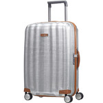 Samsonite Lite-Cube Deluxe Medium 68cm Hardside Suitcase Aluminium 61243