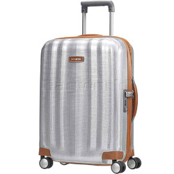 Samsonite Lite-Cube Deluxe Small/Cabin 55cm Hardside Suitcase Aluminium 61242
