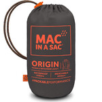 Mac In A Sac Classic Packable Waterproof Unisex Jacket Medium Charcoal JM - 8