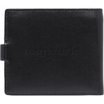 Cellini Men's Shelby RFID Blocking Tab Leather Wallet Black MH203 - 1