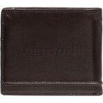 Cellini Men's Viper RFID Blocking Trifold Leather Wallet Brown MH208 - 1