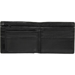 Cellini Men's Viper RFID Blocking Trifold Leather Wallet Black MH208 - 4