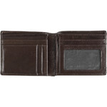 Cellini Men's Viper RFID Blocking Double Leather Wallet Brown MH209 - 2