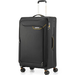 American Tourister Applite 4 Eco Large 82cm Softside Suitcase Black 45824