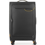 American Tourister Applite 4 Eco Softside Suitcase Set of 3 Black 45822, 45823, 45824 with FREE Memory Foam Pillow 21244 - 1