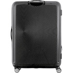 American Tourister Curio 2 Hardside Suitcase Set of 3 Black 45138, 45139, 45140 with FREE Memory Foam Pillow 21244 - 1